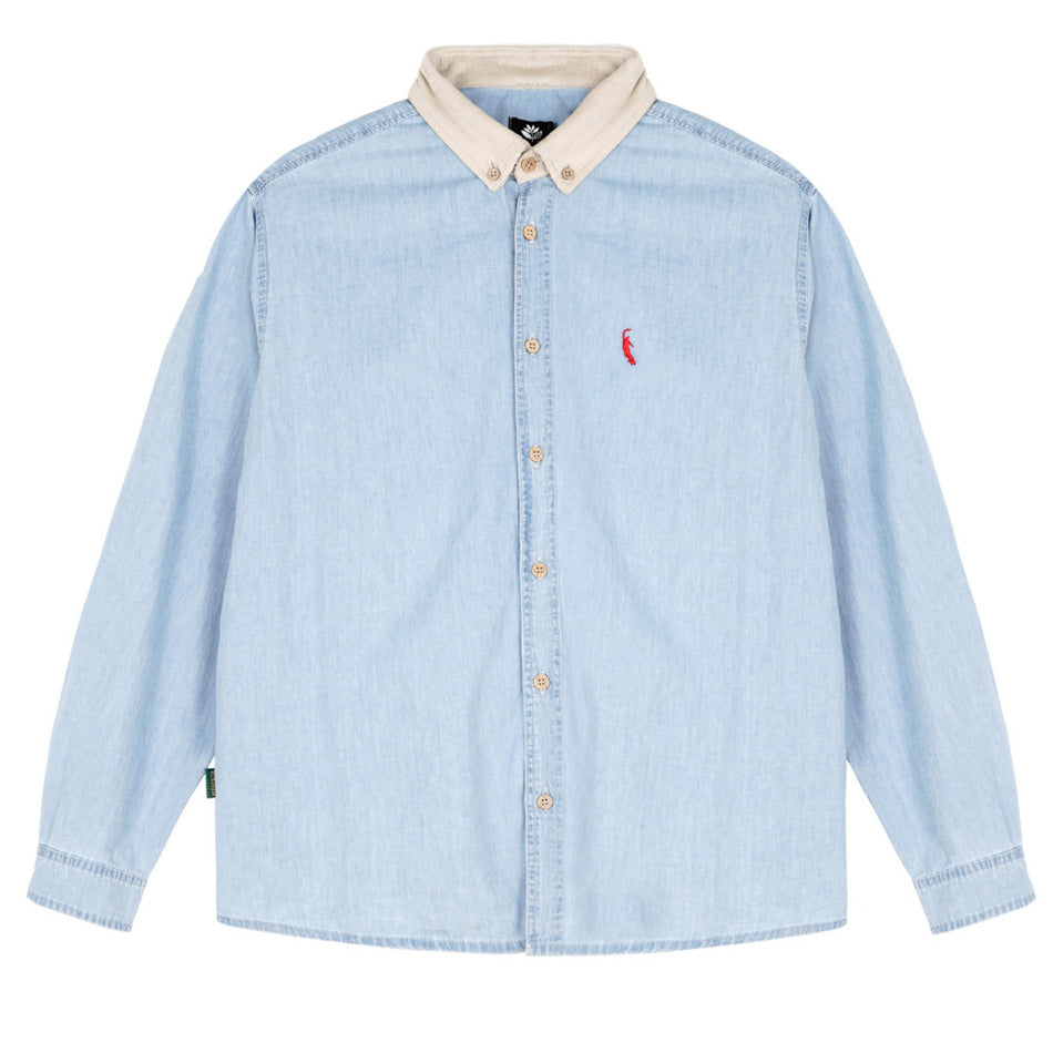 Pws Washed Denim L/S Button-Ups 2024