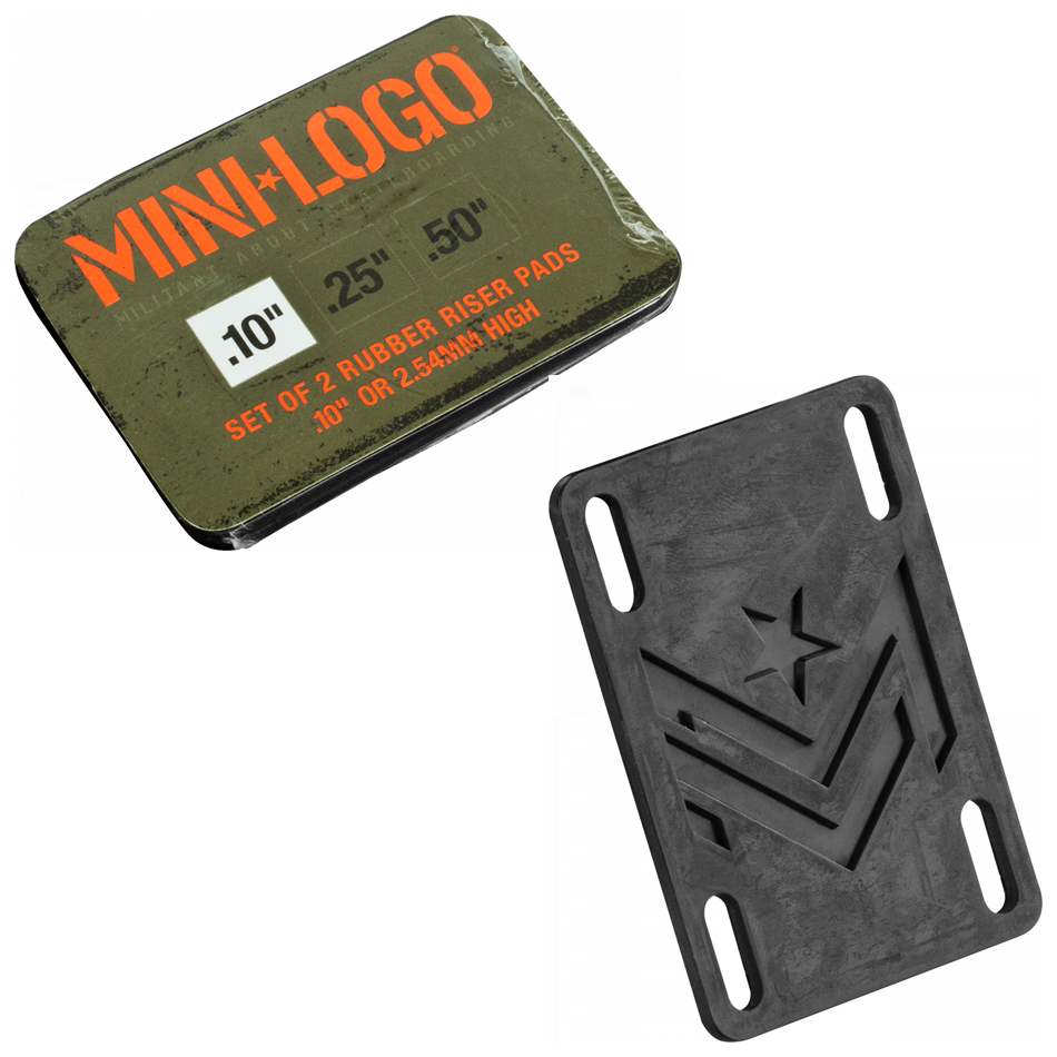 Mini Logo Rubber Riser Pads 2024