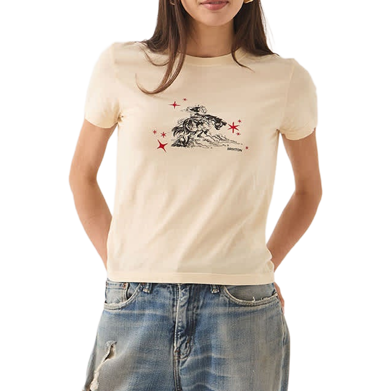 Mid Century Ranch Slim Crew S/S T-Shirt