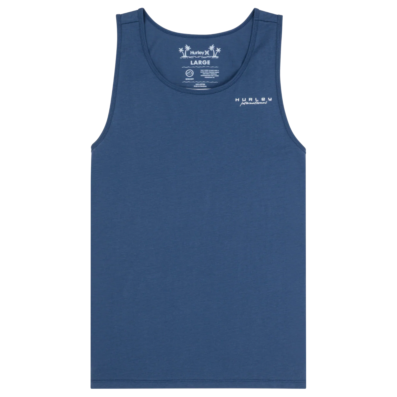 Midnight Palm Tank Top