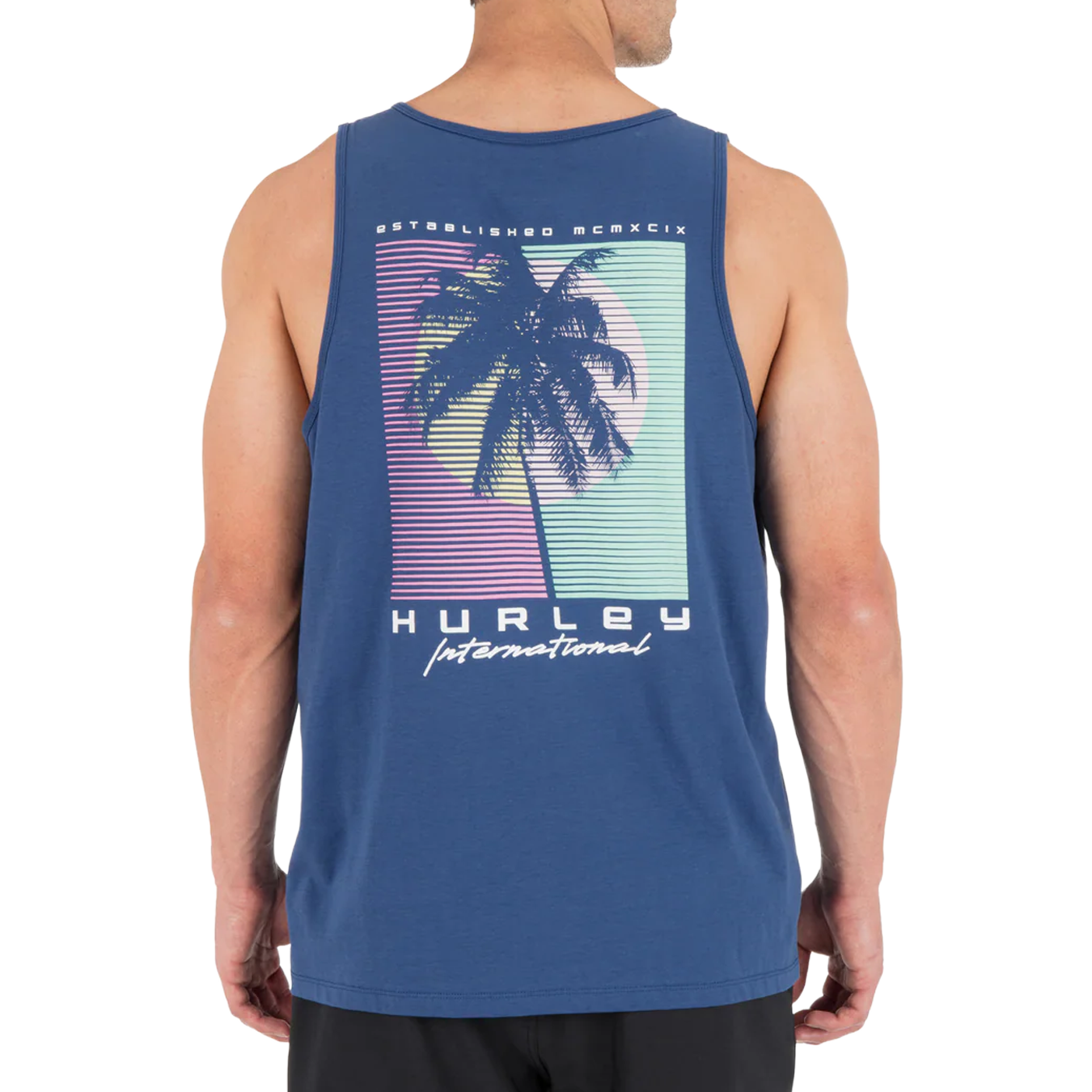 Midnight Palm Tank Top