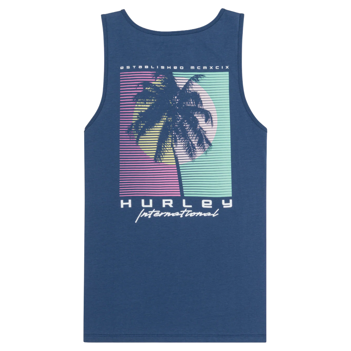 Midnight Palm Tank Top