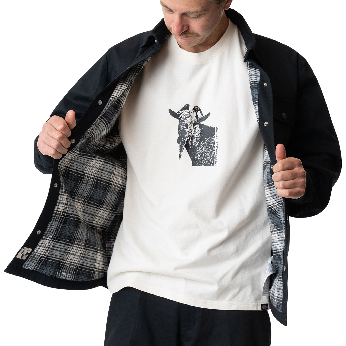 Mike Anderson Lined Flex Duck Shacket