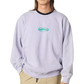Mixed Relaxed Crewneck