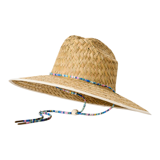 Mixed Surf Straw Sun Hat