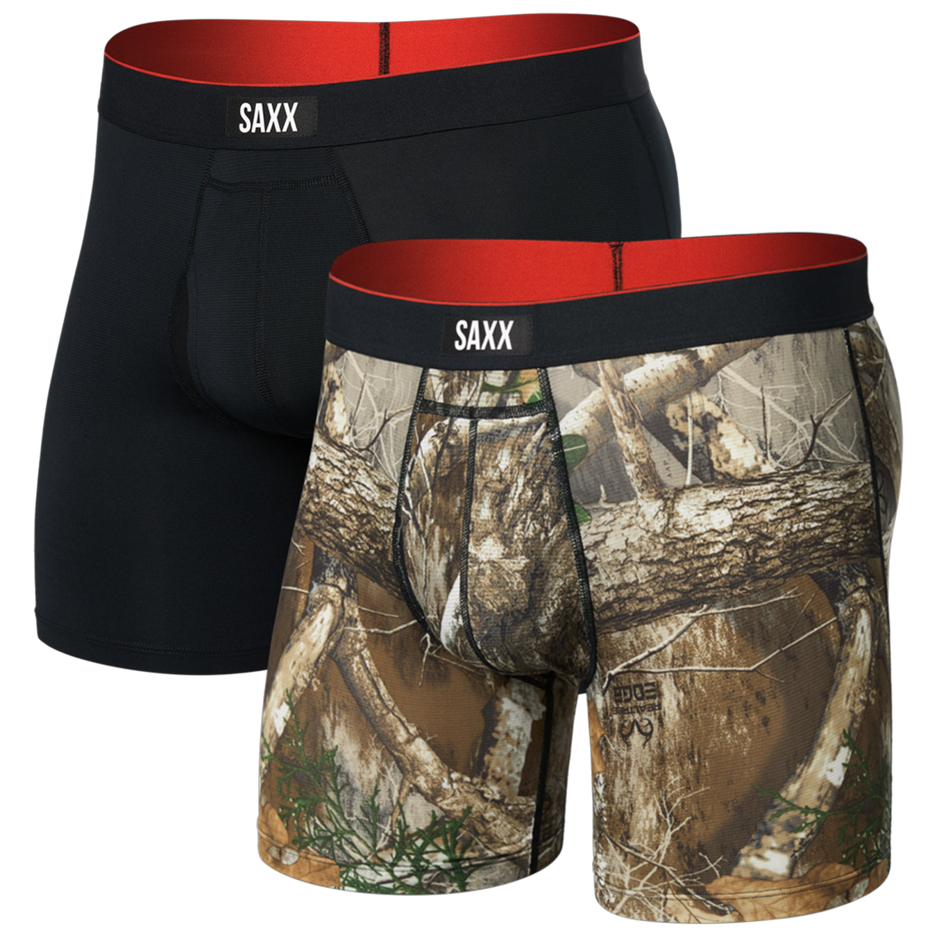 Multi-Sport Mesh Boxer Brief Fly 2Pk