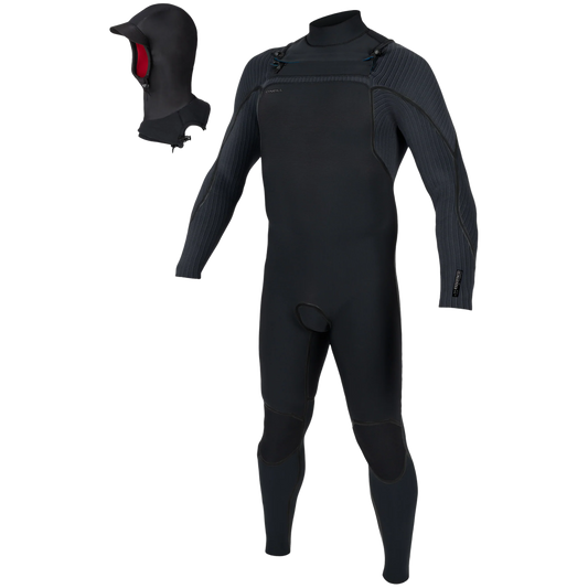 Mutant II 4/3mm Chest Zip Full Wetsuit w/ Hood