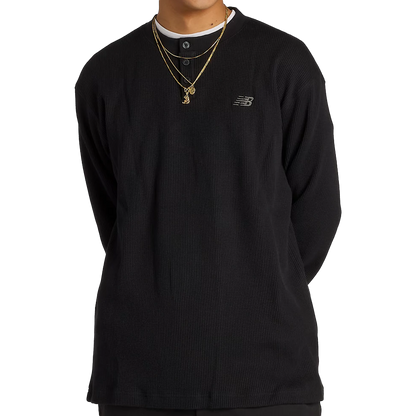 NB# Waffle Knit Henley L/S 2025