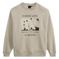 Neverlasting Oversized Crew Sweatshirt 2025