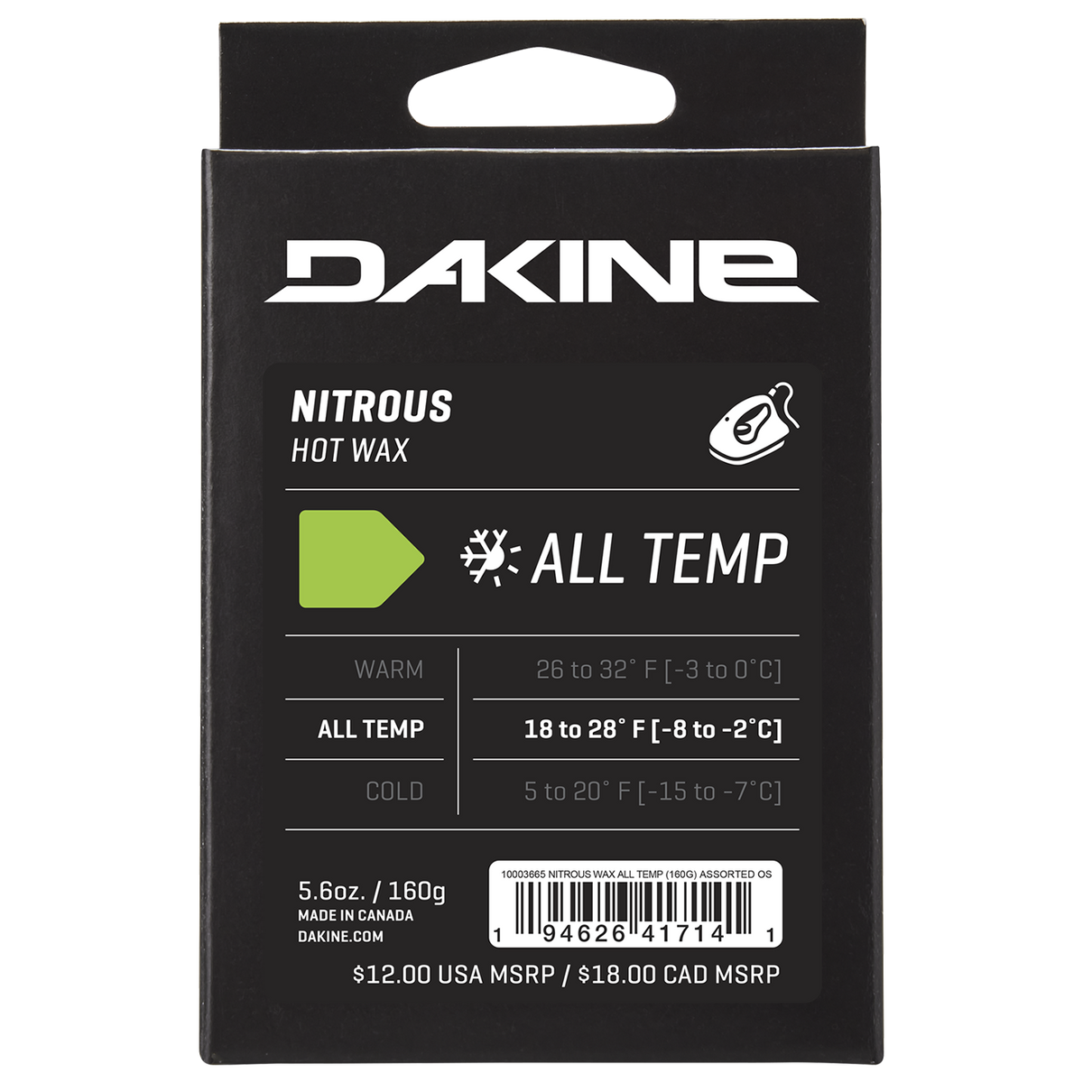 Nitrous All Temp Wax 160G