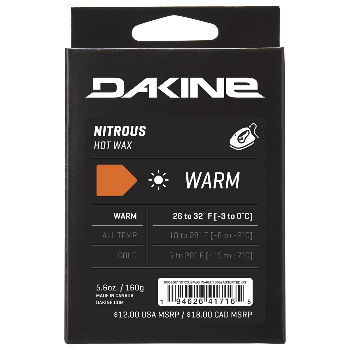 Nitrous Warm Wax 160G