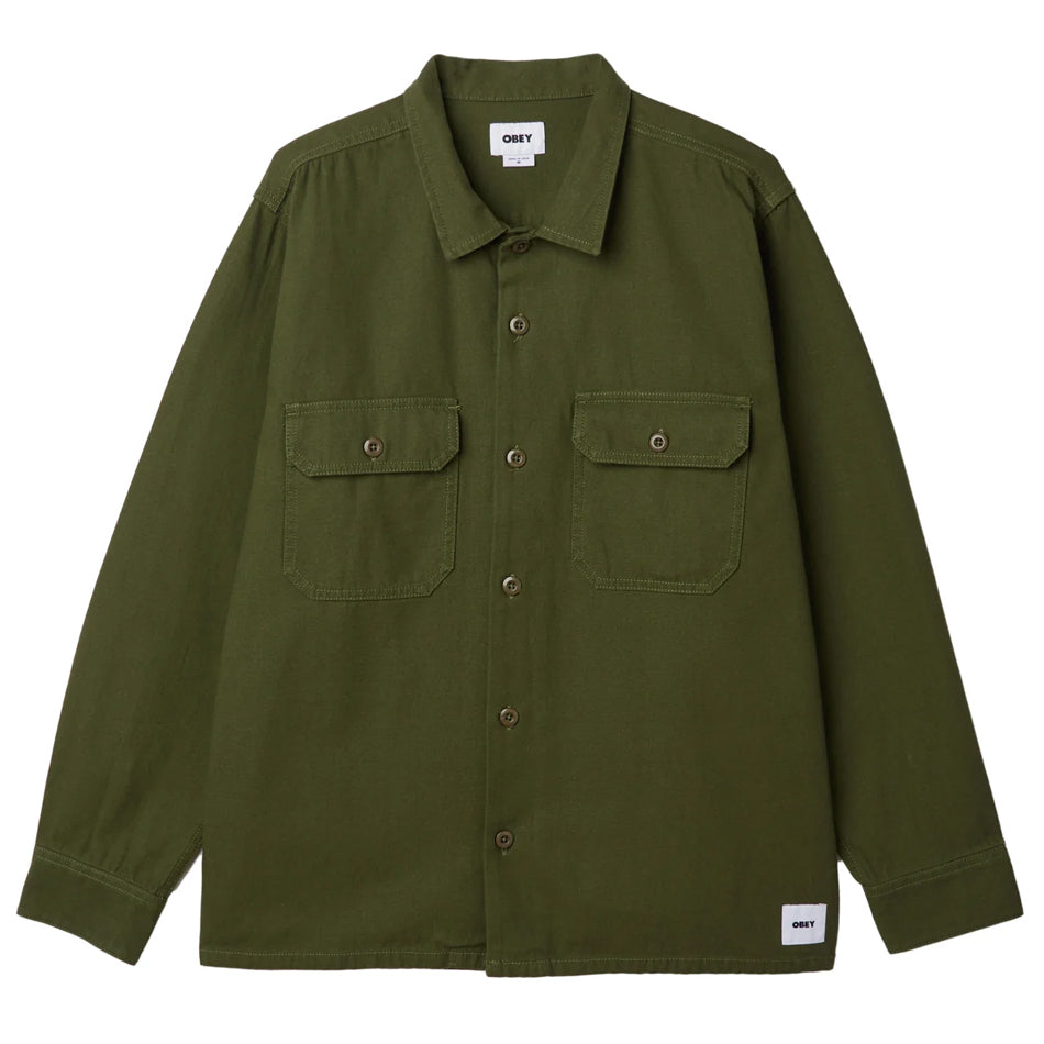 M Minus Woven L/S Button-Up FA23