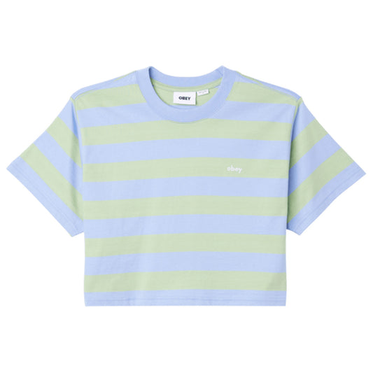 Adams Stripe Cropped S/S T-Shirt 2024