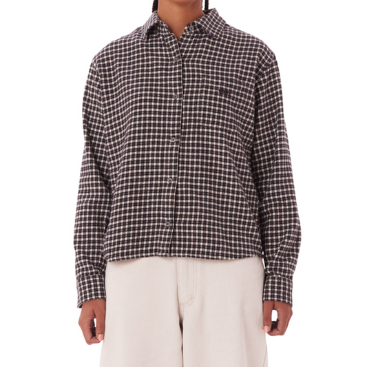 Echo Micro Plaid Shirt L/S 2024