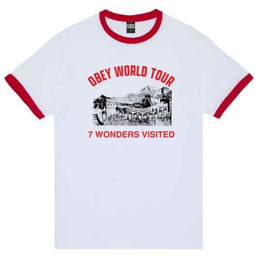 Obey 7 Wonders Visited S/S T-Shirt