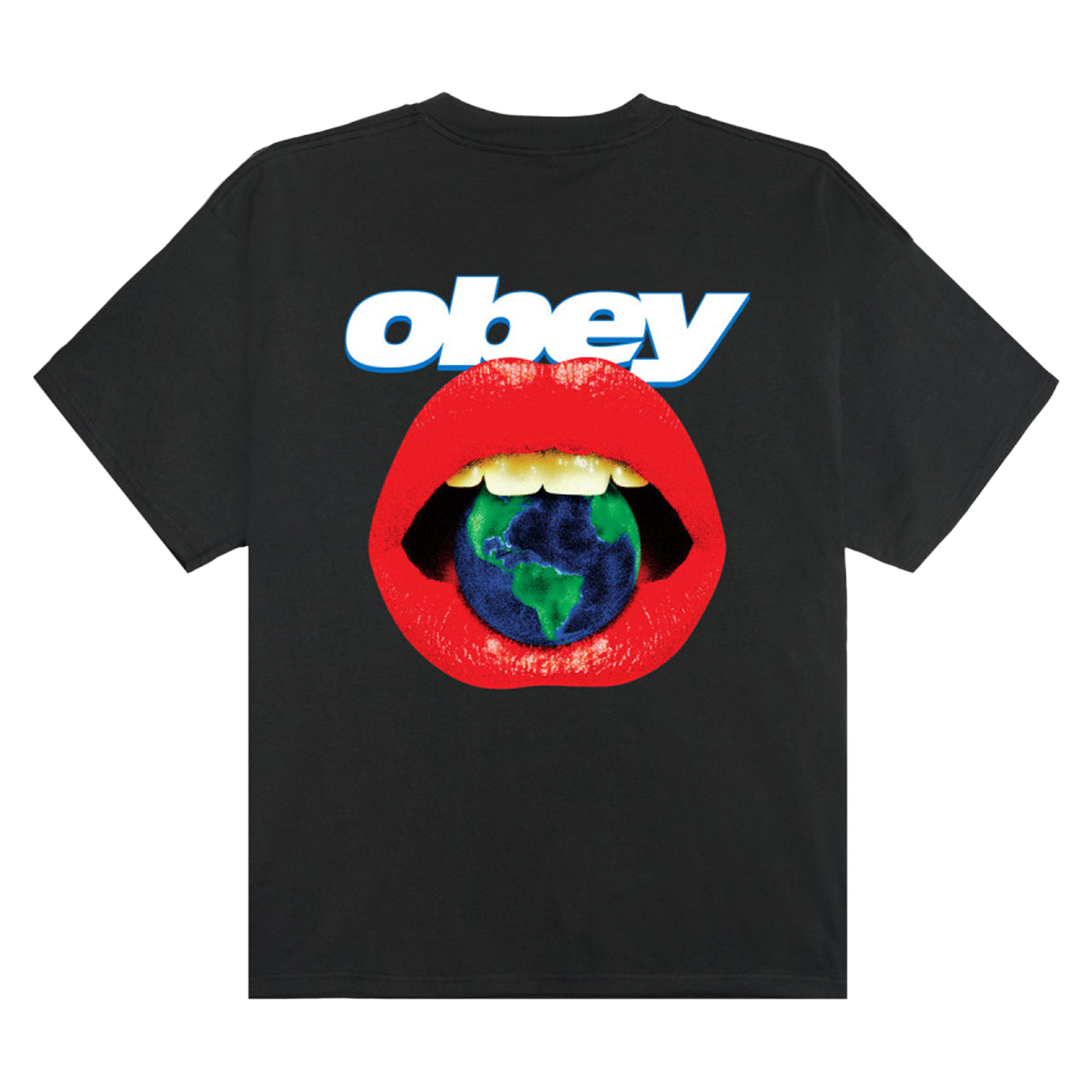 Obey Lips Heavy Weight Box S/S T-Shirt