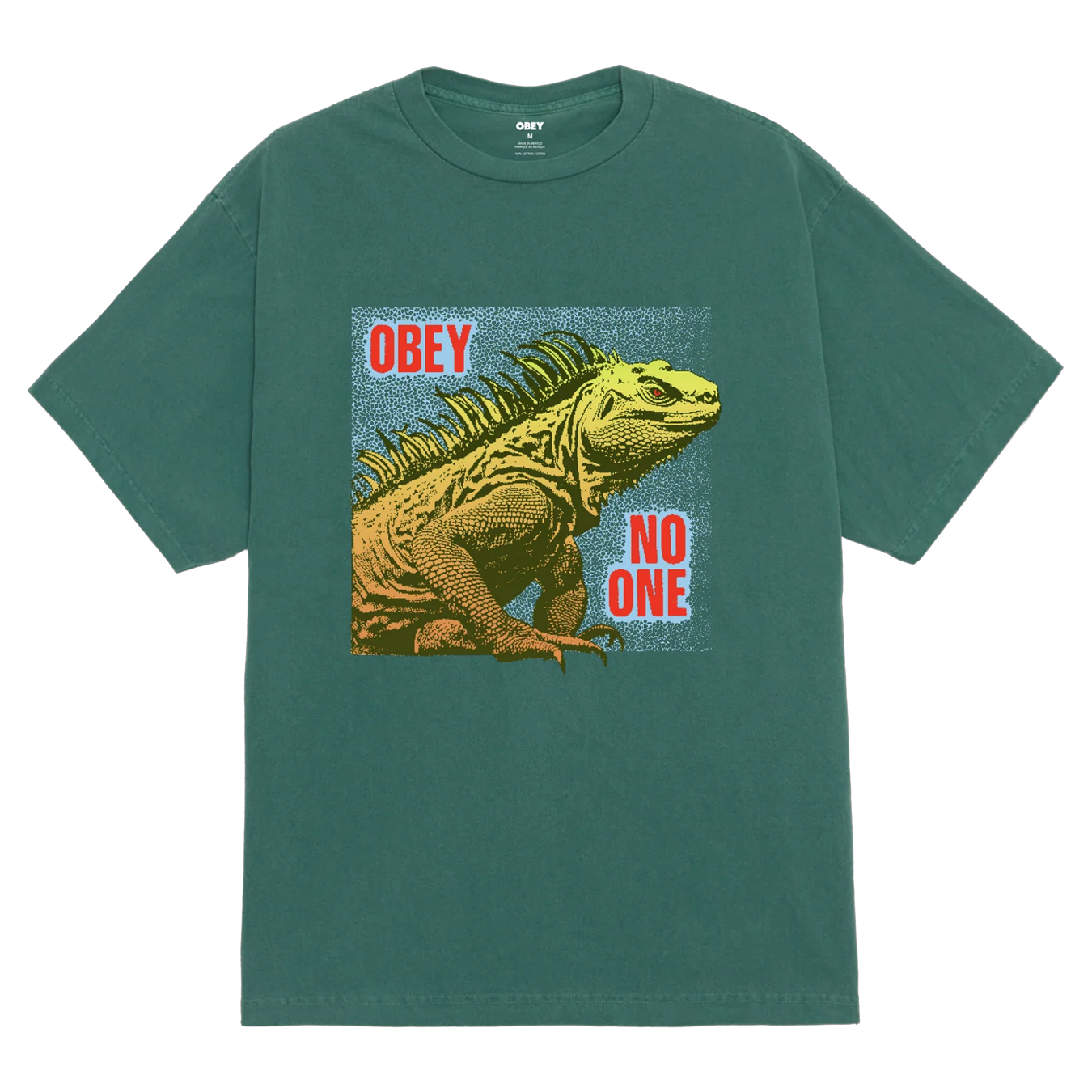 Obey No One Reptile Pigment Heavweight S/S T-Shirt 2025