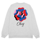 Obey Paper Rose French Terry Crew