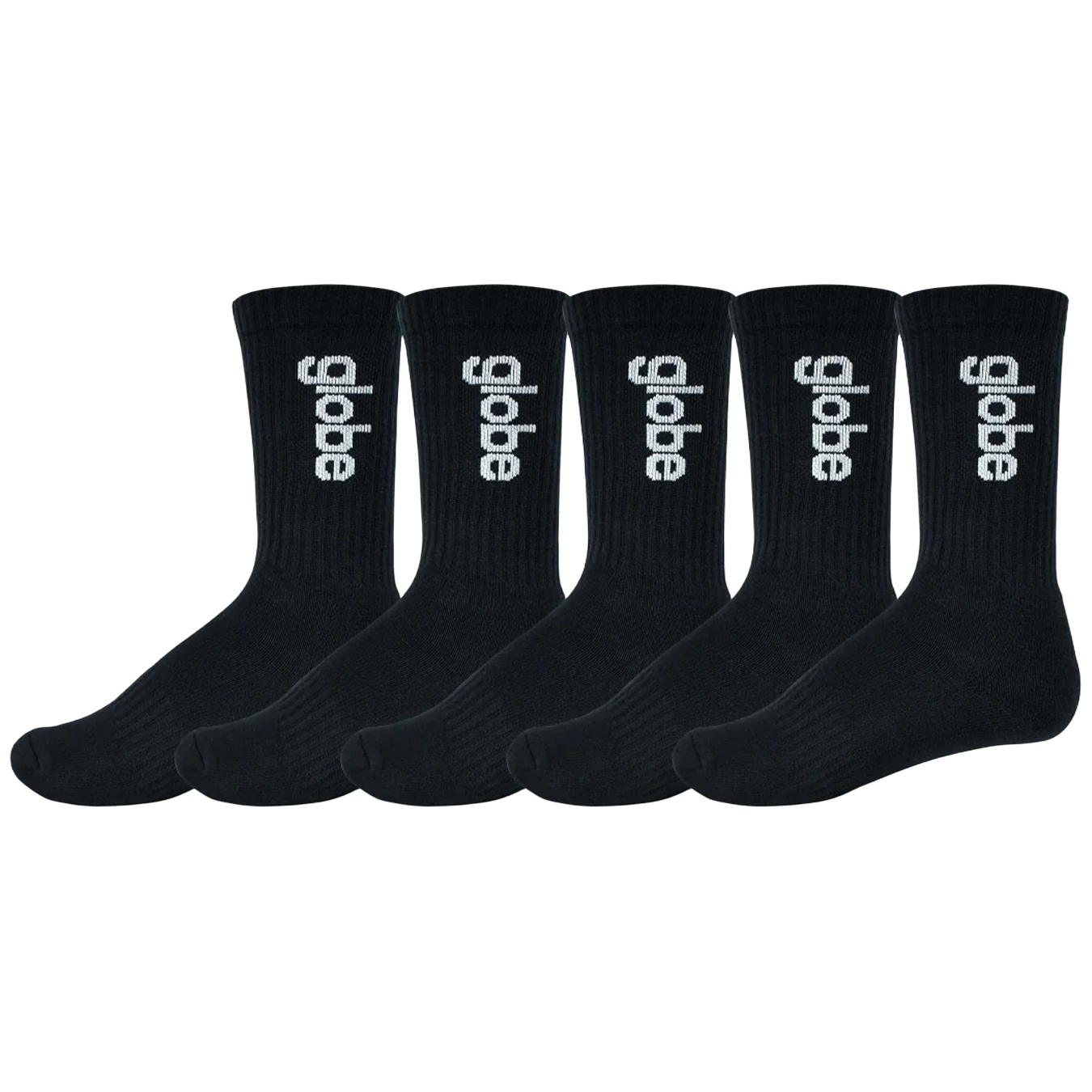 Og Vert Logo Hi Crew 5 Pack Sock