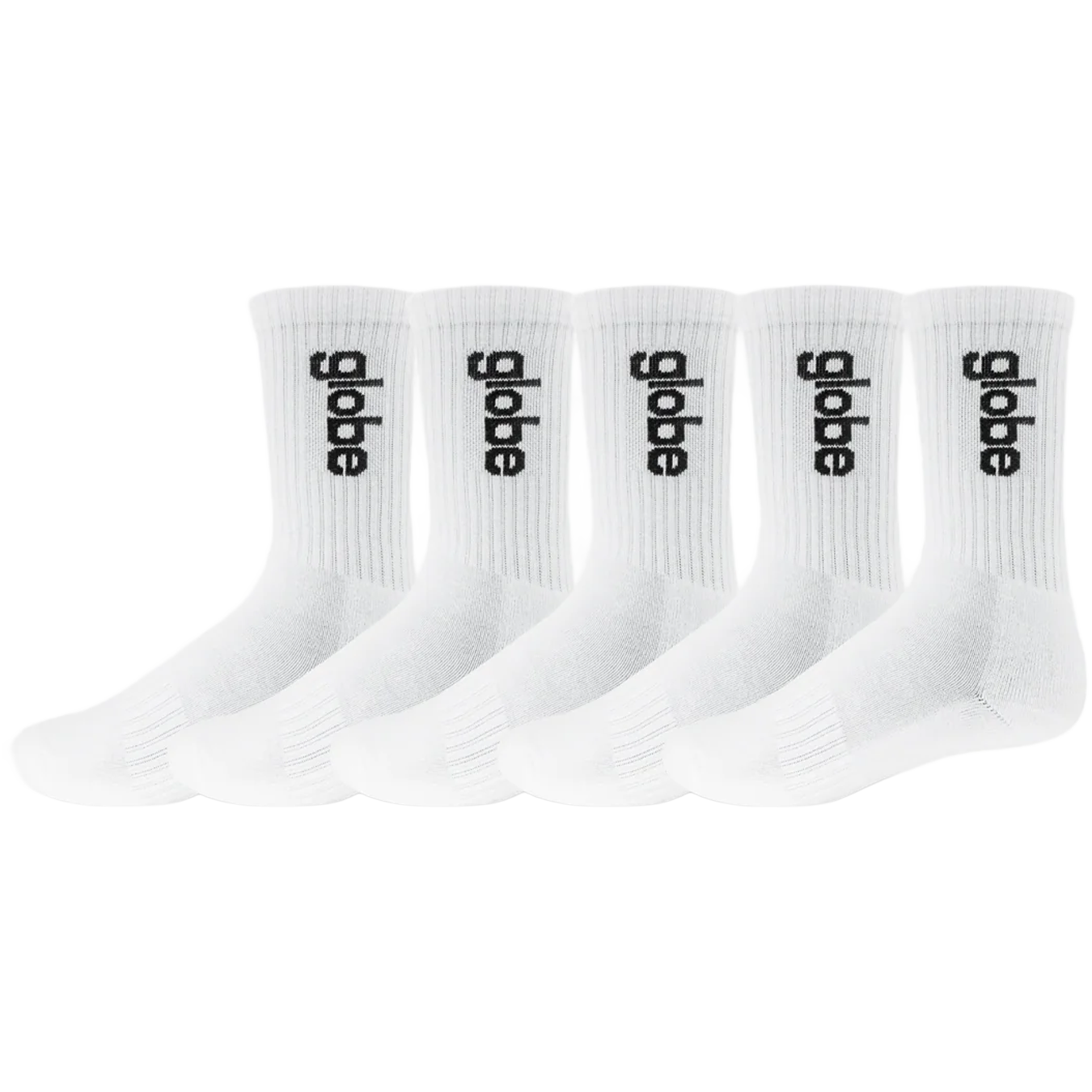 Og Vert Logo Hi Crew 5 Pack Sock