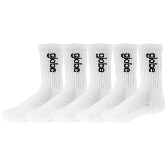Og Vert Logo Hi Crew 5 Pack Sock