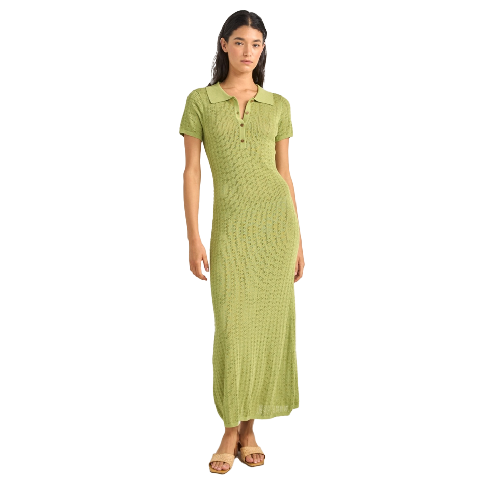 Ojai Pointelle Midi Dress 2025