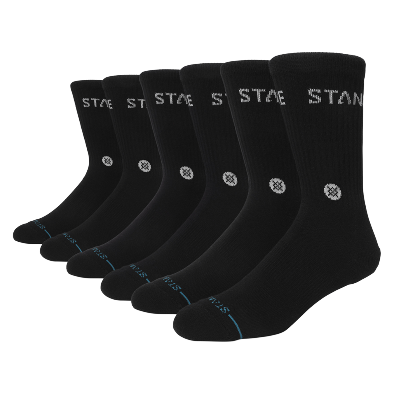Origin 6Pk Crew Sock