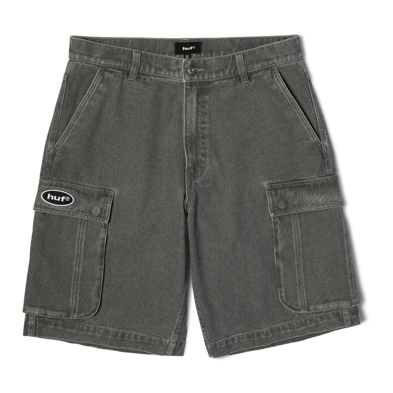 Oval Denim Cargo Short