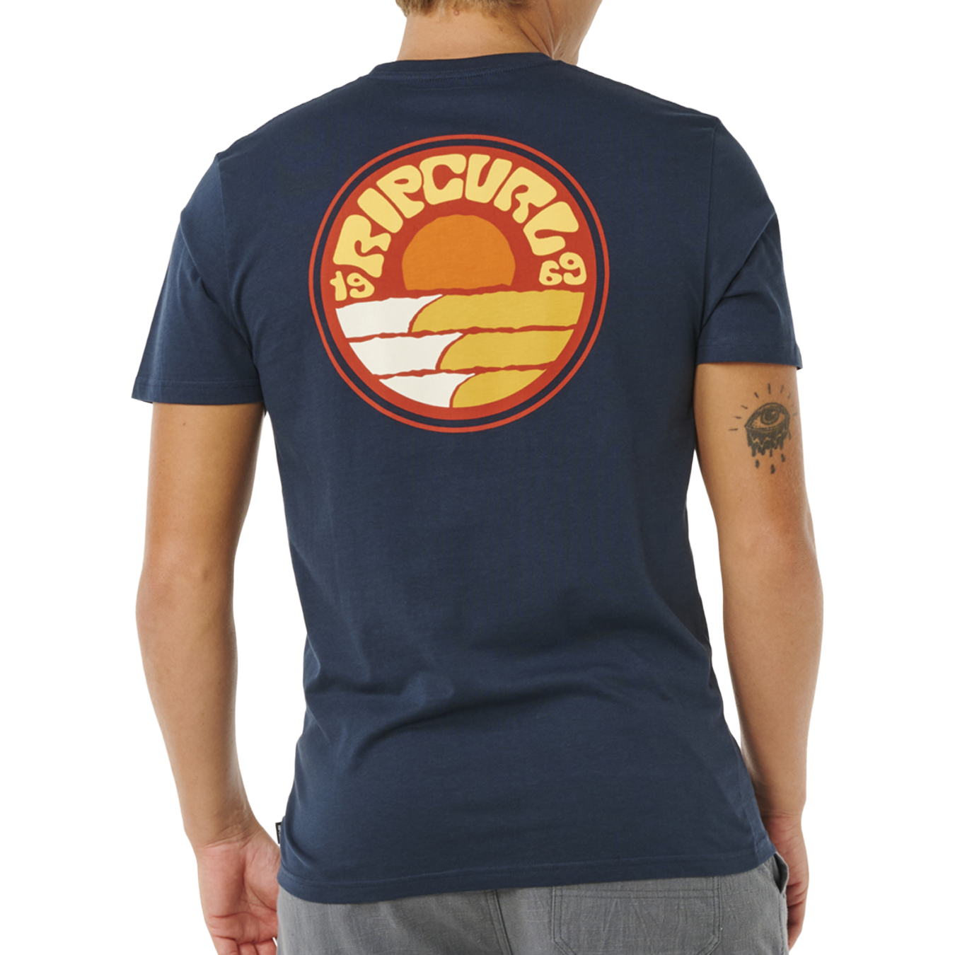 Pacific Rinse Stacked S/S T-Shirt