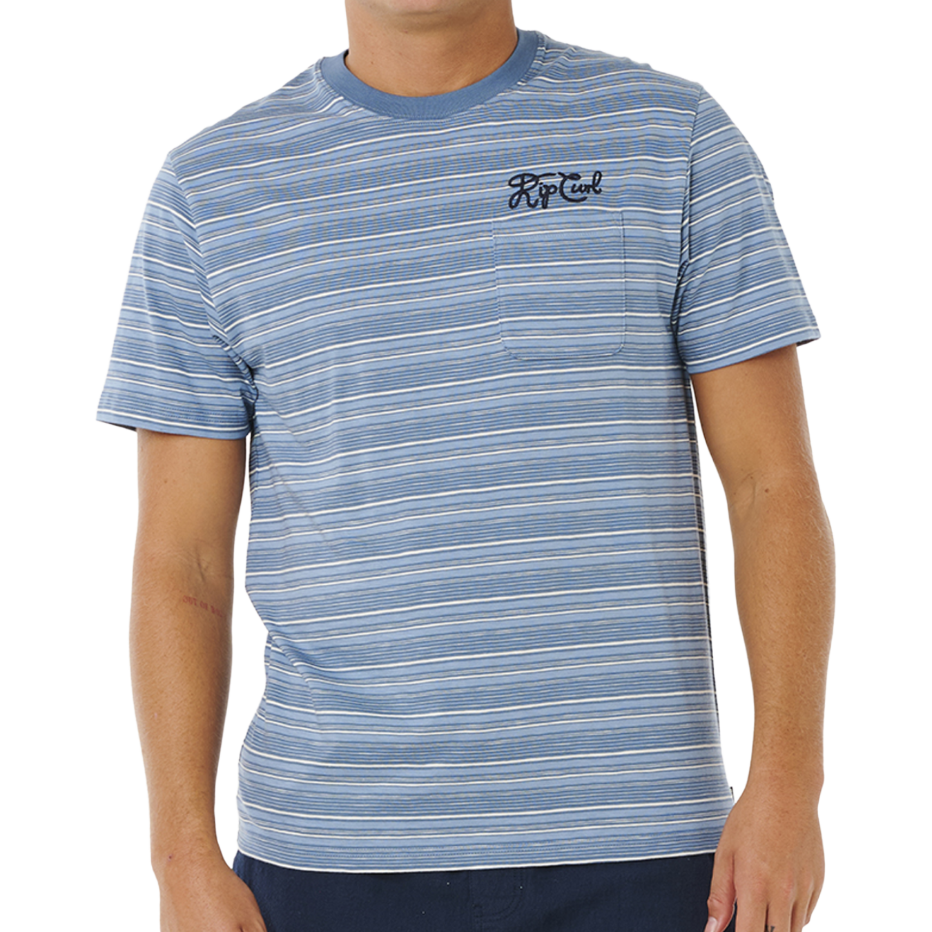 Pacific Rinse Stripe S/S T-Shirt