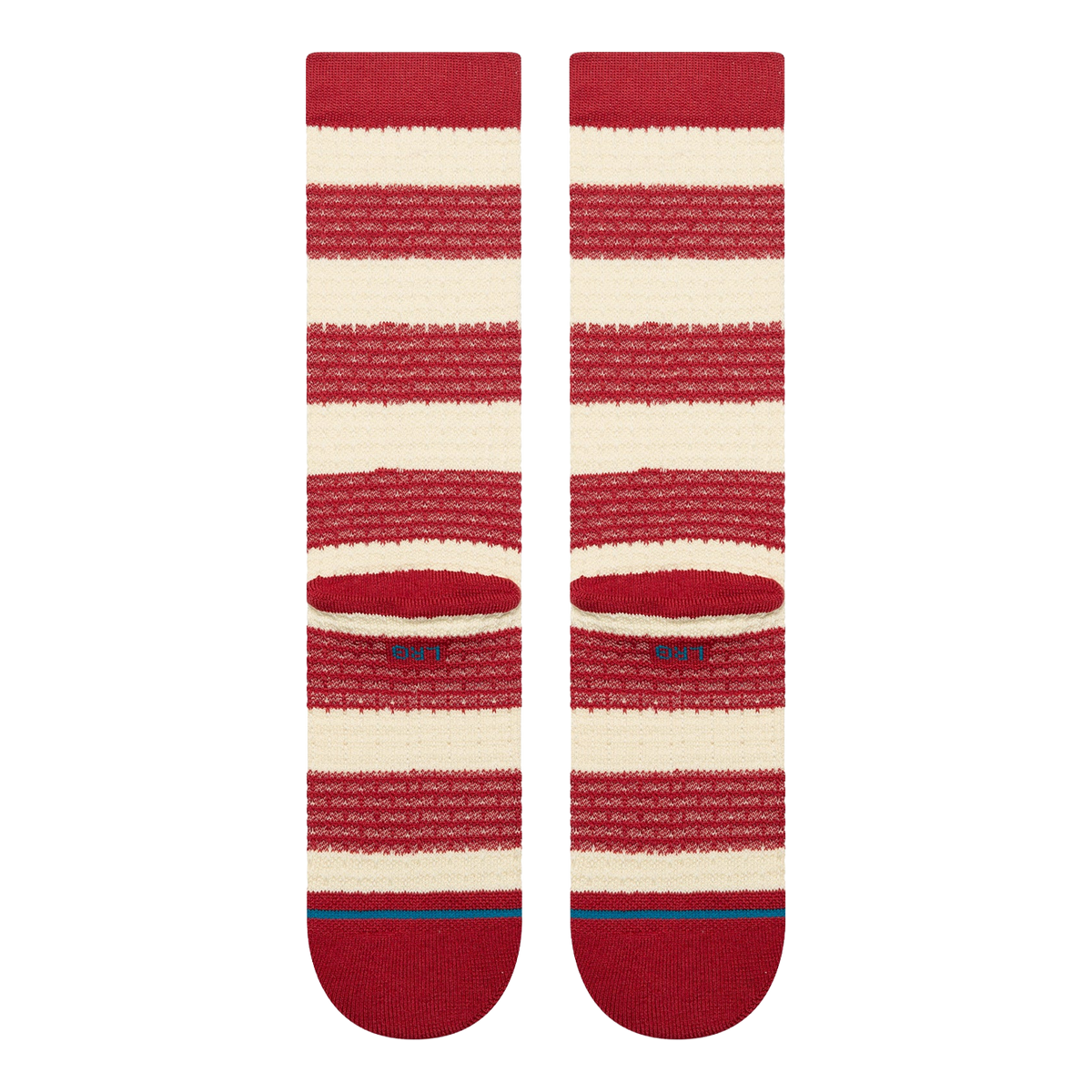 Peppermint Waffle Crew Sock