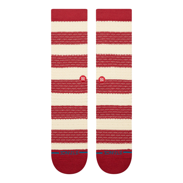 Peppermint Waffle Crew Sock