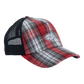Plaid Trucker Hat