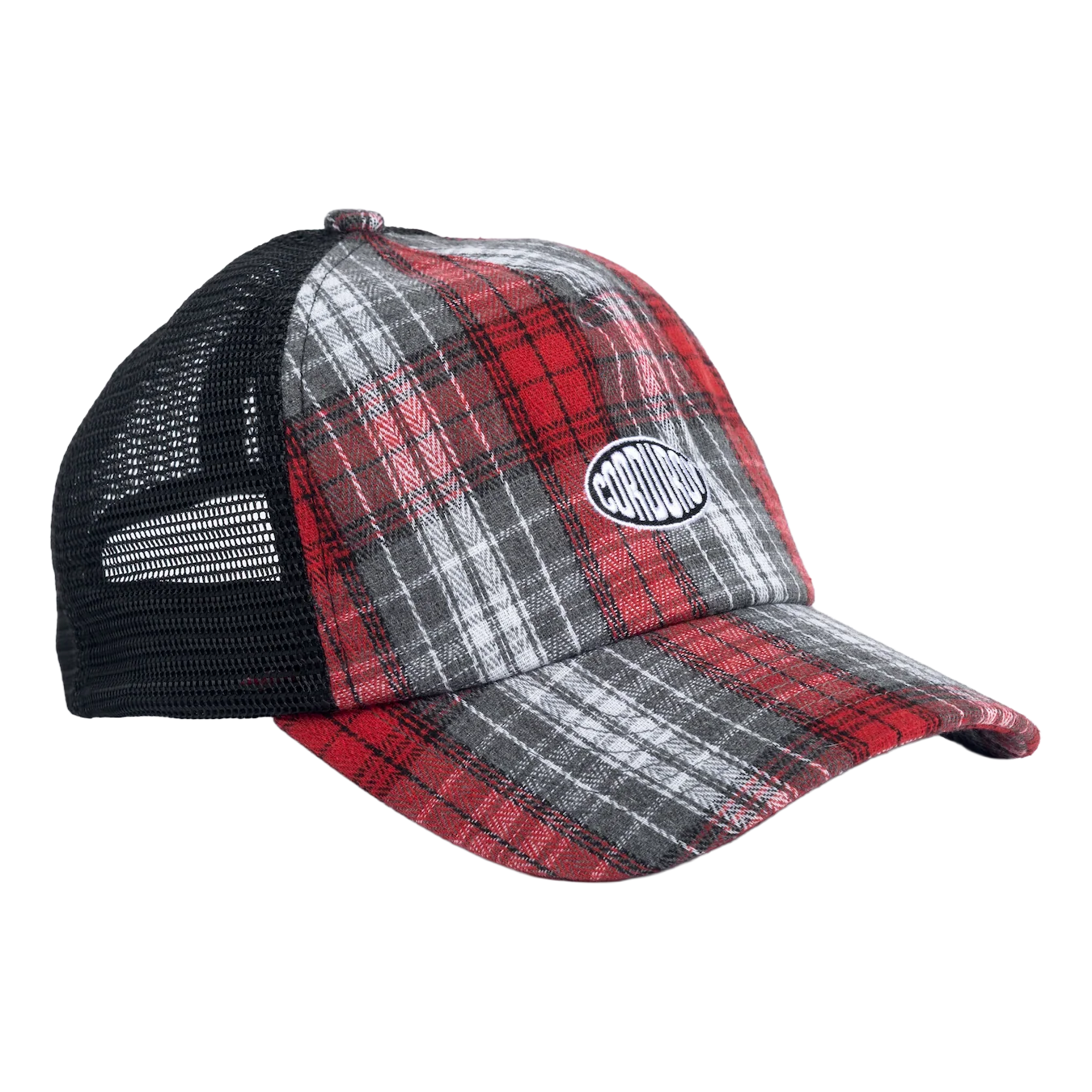Plaid Trucker Hat