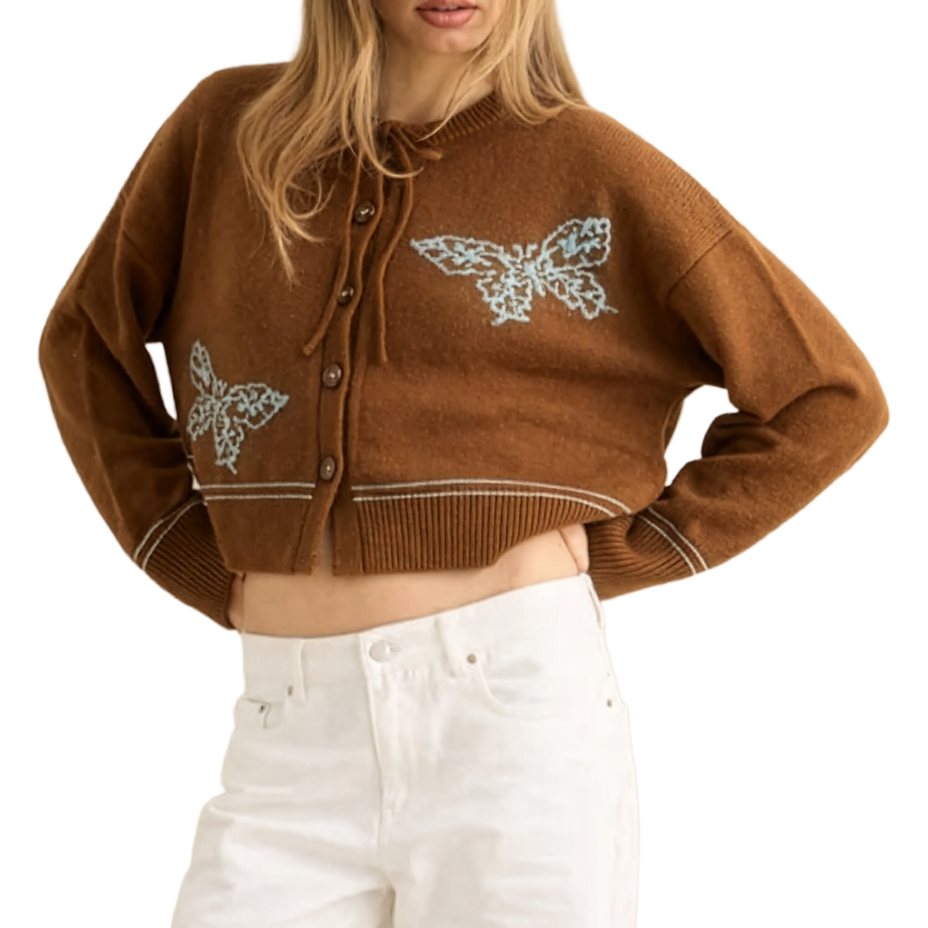 Poipu Butterfly Knit Cardigan