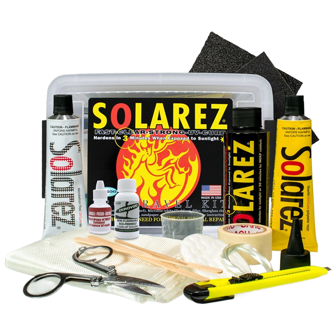 Polyester Pro Travel kit