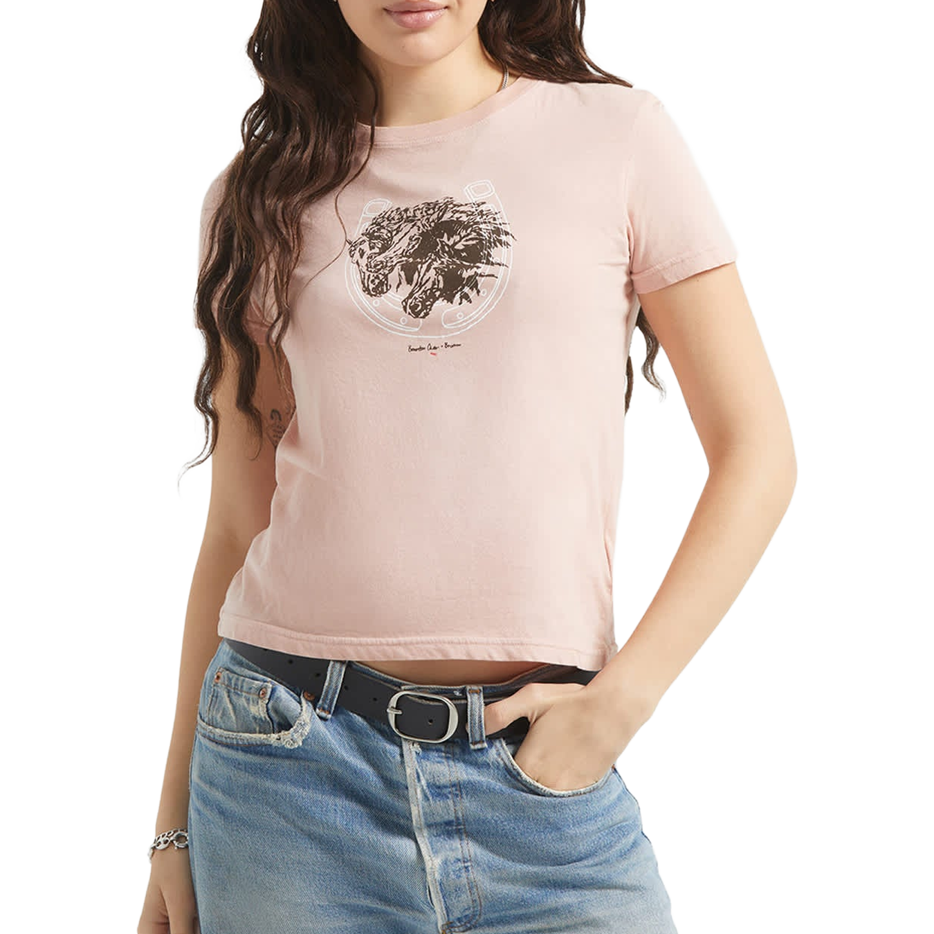 Pony Club Slim Crew S/S T-Shirt