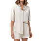 W Classic Lounge Shirt S/S Top SP23