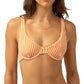 W Sunbather Stripe Underwire Top Bikini SP23