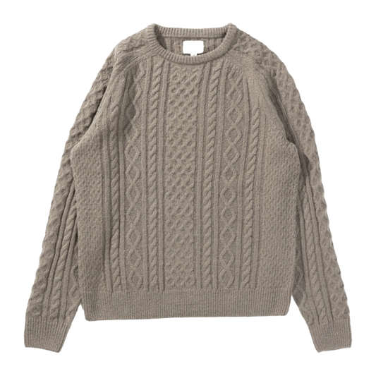 Mohair Fishermans Knit Sweater 2024