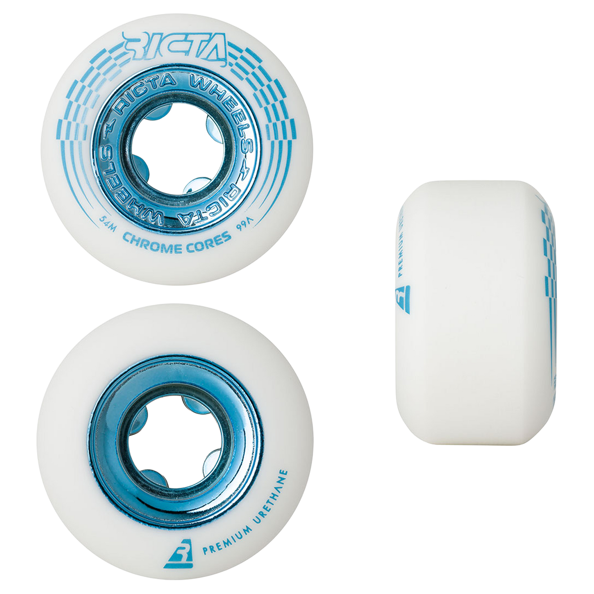 Ricta Chrome Core 99A Wheels 53mm | The Boardroom Shop