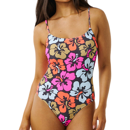 Hibiscus Heat Cheeky One Piece 2024