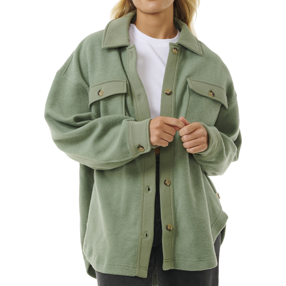 High Tide Fleece Shacket 2024