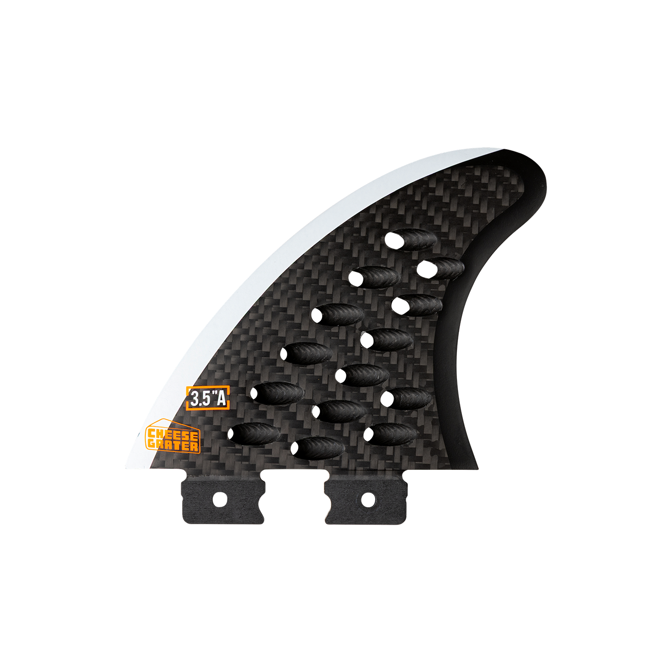 Button Cheese Grater A Side Surf Fin
