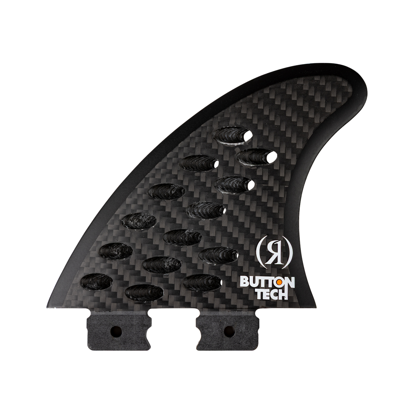 Button Cheese Grater A Side Surf Fin