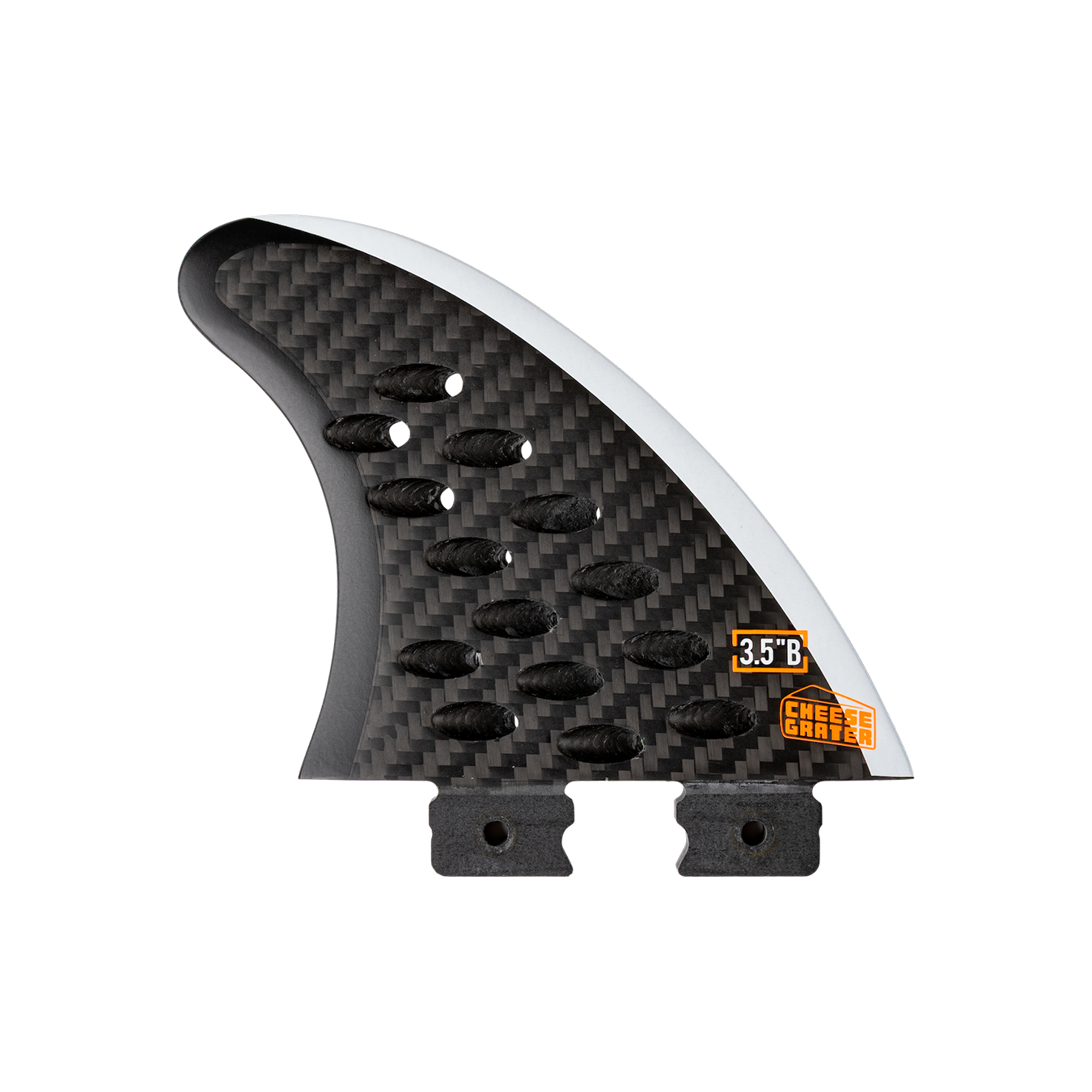 Button Cheese Grater A Side Surf Fin