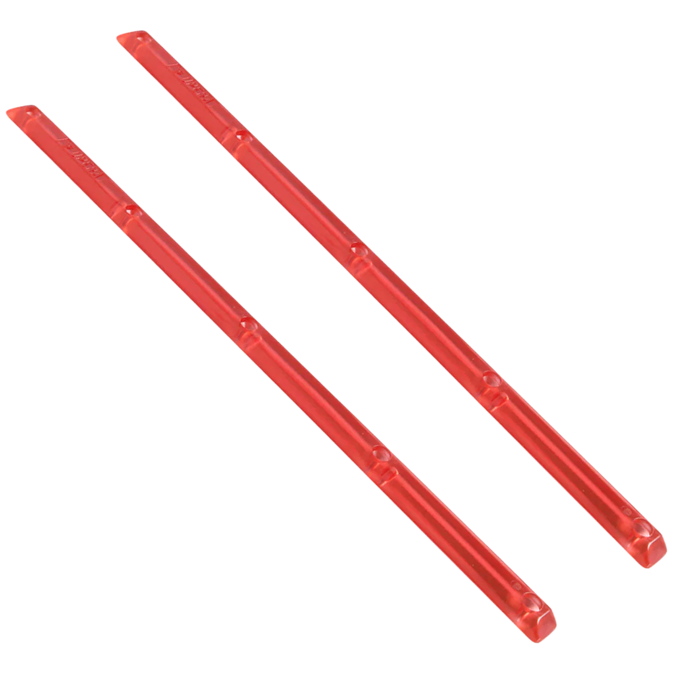 Red Clear Rails