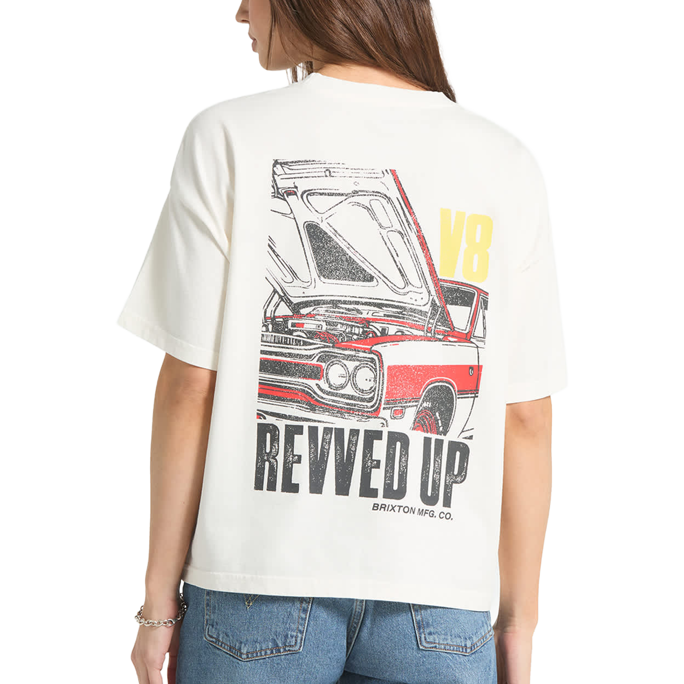 Revved Up Boxy Crew S/S T-Shirt