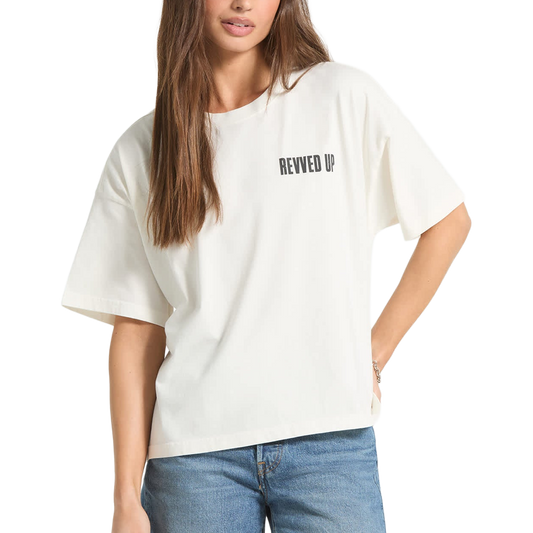 Revved Up Boxy Crew S/S T-Shirt