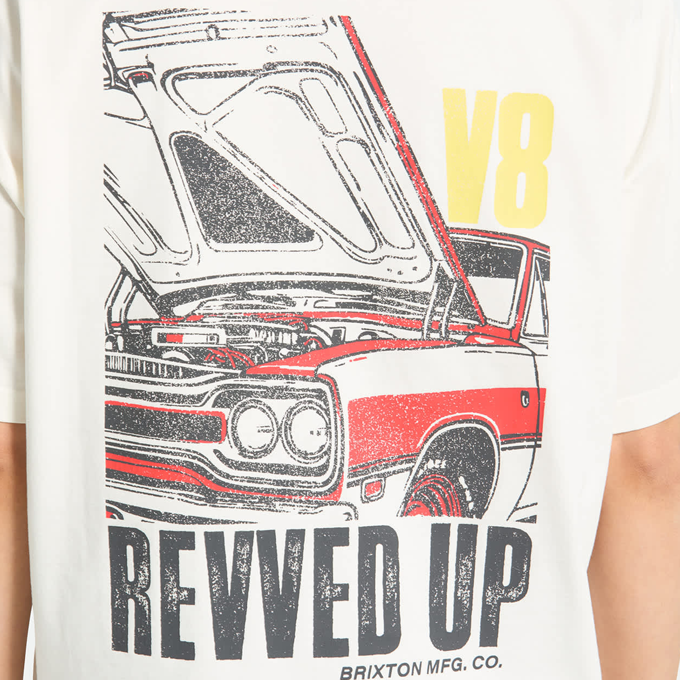 Revved Up Boxy Crew S/S T-Shirt